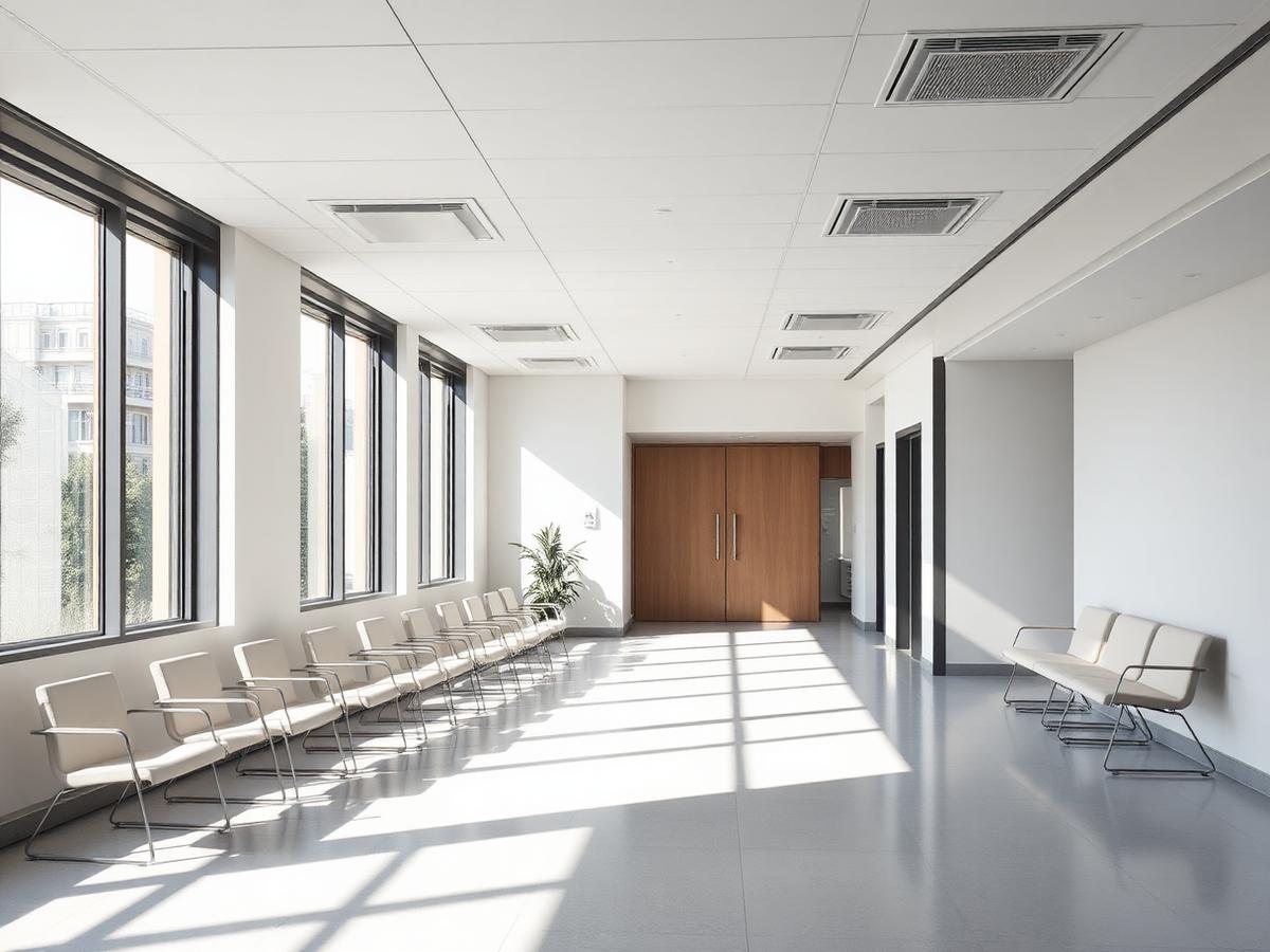 Modern clinic interior